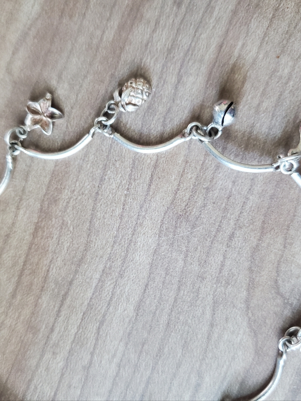 Islander Sterling Silver Anklet - Picture 6 of 14